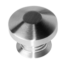 9312-38 - 1" Cabinet Knob - Brushed Stainless Steel