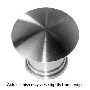 9324-38 - 1-3/16" Cabinet Knob - Brushed Stainless Steel