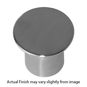 9334-38 - 1" Cabinet Knob - Brushed Stainless Steel