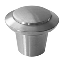 9342-38 - 1" Cabinet Knob - Brushed Stainless Steel