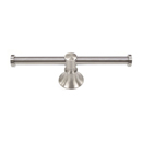 Contemporary Series - Double Post Tissue Holder - Satin Nickel