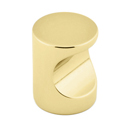 86150 - Contemporary Brass - 7/8" Finger Knob - Unlacquered Brass