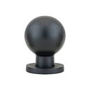 86152 - Contemporary Brass - 1" Globe Knob - Flat Black