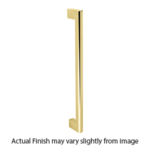 86440 - Contemporary Brass - 12" Trail Appliance Pull - Unlacquered Brass