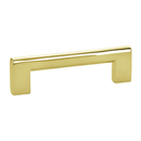 86161 - Contemporary Brass - 3" Trail Pull - Unlacquered Brass