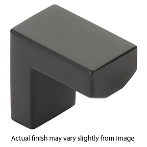 86713 - Modern Rectangular - Keaton Finger Pull - Flat Black