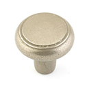 86338 - Sandcast Bronze - 1" Barn Knob - Tumbled White Bronze