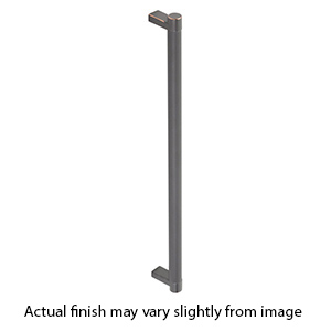 36" cc Select Knurled Appliance Rectangular Pull - Oil Rubbed Bronze