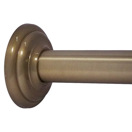 Classic Brushed Bronze High Quality Shower Rod