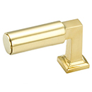 472-UNBR - Haniburton - 2" Finger Pull - Unlacquered Brass
