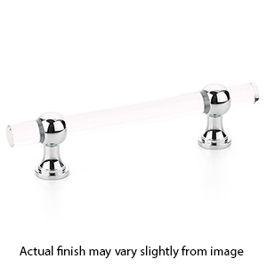 414-26 - Lumiere Transitional - 4" cc Cabinet Pull - Polished Chrome