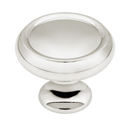 711-PN - Country - 1 1/4" Cabinet Knob - Polished Nickel