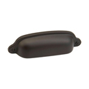 743-10B - Country - 3" cc Cup Pull - Oil Rubbed Bronze