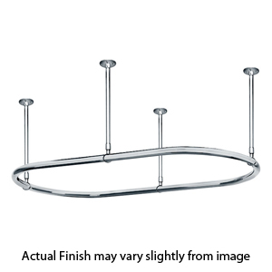 Shower Curtain Rod Oval Home The Honoroak