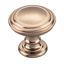 TK320HB - Reeded Collection - 1.25" Cabinet Knob - Honey Bronze