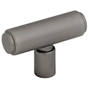 TK3111AG - Clarence - 2" Cabinet T-Knob - Ash Gray