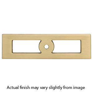 TK922HB - Kinney - Backplate for Cabinet Knob - Honey Bronze