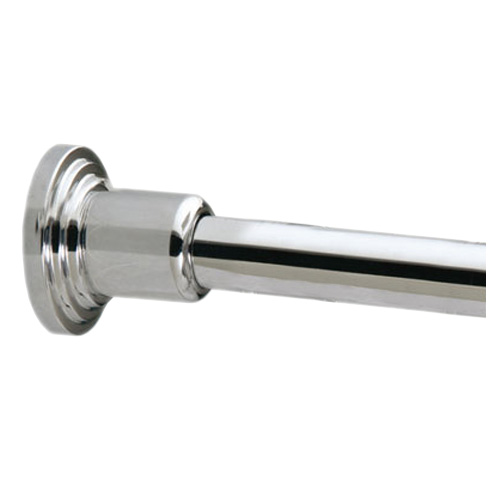 Marina Series Polished Chrome Shower Rod
