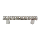 Cestino - 3" Cabinet Pull - Polished Silver