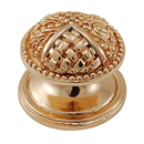 Medici - Small Round Knob - Polished Gold