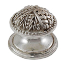 Medici - Small Round Knob - Polished Silver