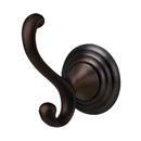 A9099 CHBRZ - Embassy - Double Robe Hook - Chocolate Bronze