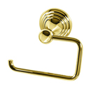 A9066 PB/NL - Embassy - Euro Tissue Holder - Unlacquered Brass