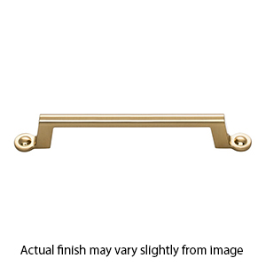 A303 - Bradbury - 128mm Cabinet Pull - Warm Brass
