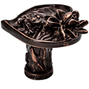 Garden - Lily Pad & Frog Large Knob