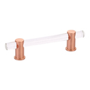 404-BRG - Lumiere - 4"cc Pull - Brushed Rose Gold