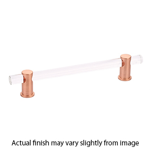 406-BRG - Lumiere - 6"cc Pull - Brushed Rose Gold