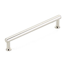 5106-PN - Pub House Smooth - 6" cc Cabinet Pull - Polished Nickel