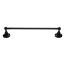 ED6ORBE - Ribbon & Reed - 18" Towel Bar - Oil Rubbed Bronze