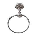 San Michele - Towel Ring - Polished Silver