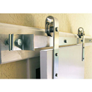 5' Square End Rolling Hardware - Stainless Steel