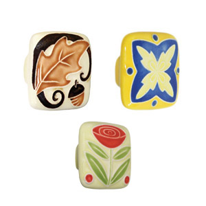 Ceramic Square Knobs