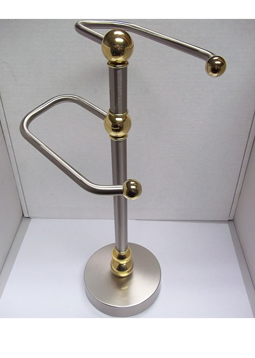 Allied Br Countertop Hand Towel Holder Nickel