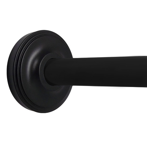 48" Shower Rod Regal Matte Black
