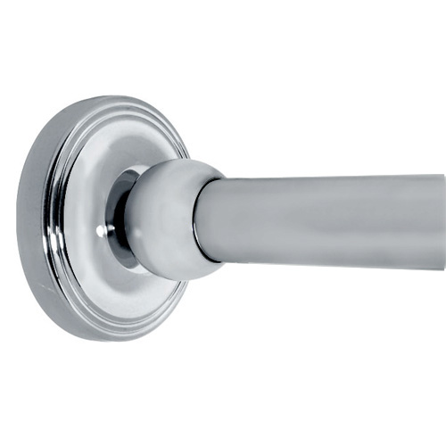 Deluxe Regal Polished Chrome Shower Rod