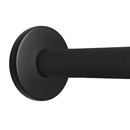 Contemporary - Shower Rod - Matte Black