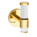 A7281 PB - Acrylic Contemporary - Robe Hook - Polished Brass