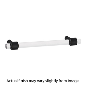 A860-6 MB - Acrylic Contemporary - 6" Cabinet Pull - Matte Black