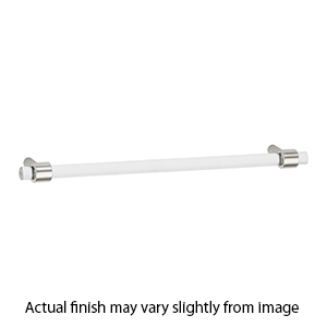 D870-12 PN - Acrylic Royale - 12" Cabinet Pull - Polished Nickel