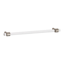 D870-12 SN - Acrylic Royale - 12" Cabinet Pull - Satin Nickel