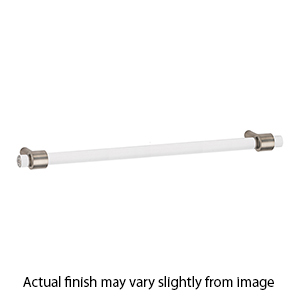 D870-18 SN - Acrylic Royale - 18" Cabinet Pull - Satin Nickel