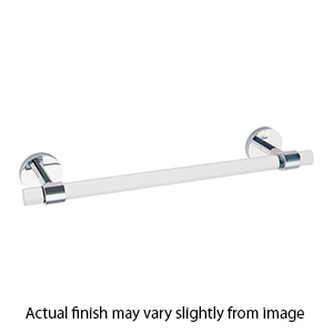 A7220-18 PC - Acrylic Contemporary - 18" Towel Bar - Polished Chrome