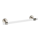 A7220-12 SN - Acrylic Contemporary - 12" Towel Bar - Satin Nickel