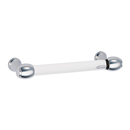 A870-3 PC - Acrylic Royale - 3" Cabinet Pull - Polished Chrome