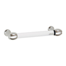 A870-3 PN - Acrylic Royale - 3" Cabinet Pull - Polished Nickel