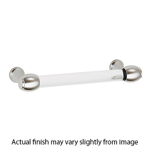 A870-4 PN - Acrylic Royale - 4" Cabinet Pull - Polished Nickel
